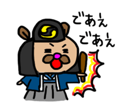 EDO-SAMURAI-BEAR sticker #1704575