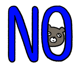Beary boy sticker #1704619