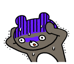 Beary boy sticker #1704620
