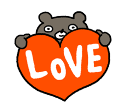 Beary boy sticker #1704625