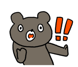 Beary boy sticker #1704626