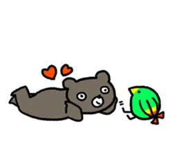Beary boy sticker #1704630