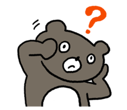 Beary boy sticker #1704639