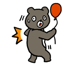 Beary boy sticker #1704644