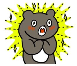 Beary boy sticker #1704646