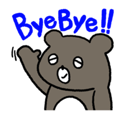 Beary boy sticker #1704650
