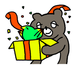 Beary boy sticker #1704655