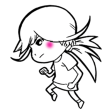 My daughter is 8 years old. sticker #1704713