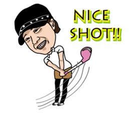 GOLFSticker REALfacevr. GOLFStickerpac sticker #1704892