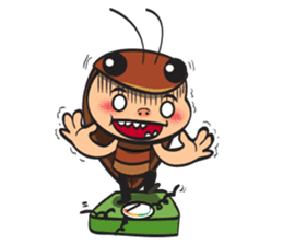 Sabb the cockroach 2 sticker #1704932