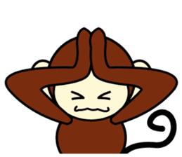 Daily conversation of Goo Choki Palm sticker #1705140