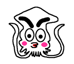 The creature which is the eyebrows sticker #1705457