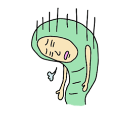 Mister green caterpillar sticker #1705713