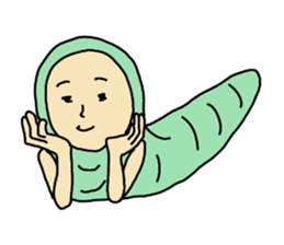 Mister green caterpillar sticker #1705731