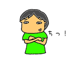 2 years old boy. sticker #1707667