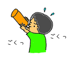 2 years old boy. sticker #1707672