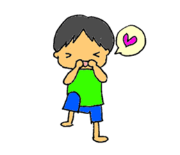 2 years old boy. sticker #1707678