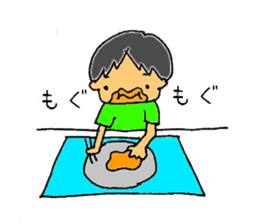 2 years old boy. sticker #1707689