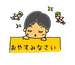 2 years old boy. sticker #1707692