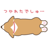 Lovable playful Corgi -Cogichans- sticker #1707860