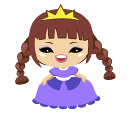 Alexis, funny little princess sticker #1707865