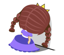 Alexis, funny little princess sticker #1707866