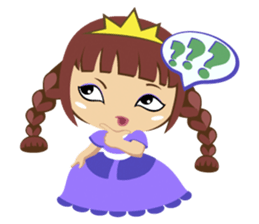 Alexis, funny little princess sticker #1707867