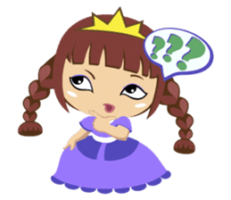 Alexis, funny little princess sticker #1707867
