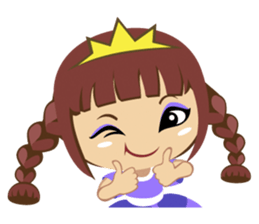 Alexis, funny little princess sticker #1707868