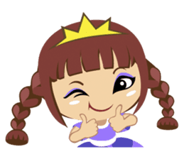 Alexis, funny little princess sticker #1707868