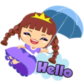 Alexis, funny little princess sticker #1707869
