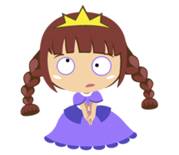 Alexis, funny little princess sticker #1707870