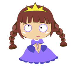 Alexis, funny little princess sticker #1707870