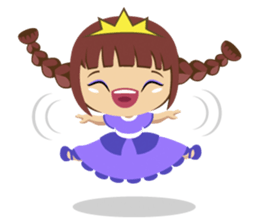 Alexis, funny little princess sticker #1707871
