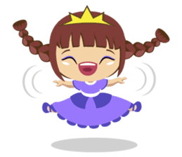 Alexis, funny little princess sticker #1707871