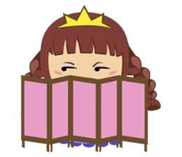 Alexis, funny little princess sticker #1707873