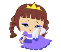 Alexis, funny little princess sticker #1707874