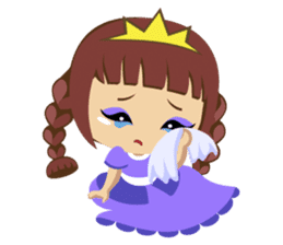 Alexis, funny little princess sticker #1707874