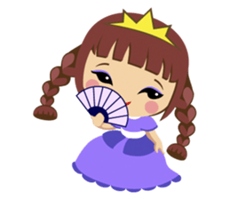 Alexis, funny little princess sticker #1707875