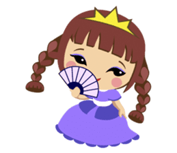 Alexis, funny little princess sticker #1707875