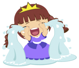 Alexis, funny little princess sticker #1707876