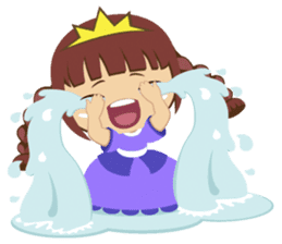 Alexis, funny little princess sticker #1707876