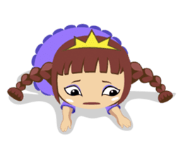 Alexis, funny little princess sticker #1707878