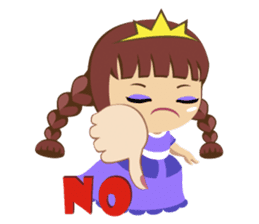 Alexis, funny little princess sticker #1707880