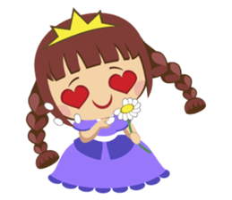 Alexis, funny little princess sticker #1707882