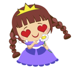 Alexis, funny little princess sticker #1707882