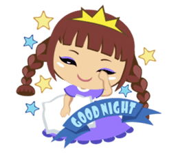 Alexis, funny little princess sticker #1707883
