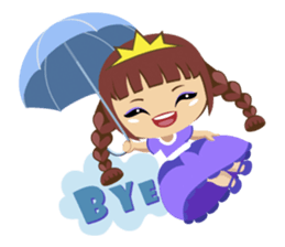 Alexis, funny little princess sticker #1707889