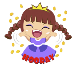 Alexis, funny little princess sticker #1707890