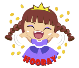Alexis, funny little princess sticker #1707890